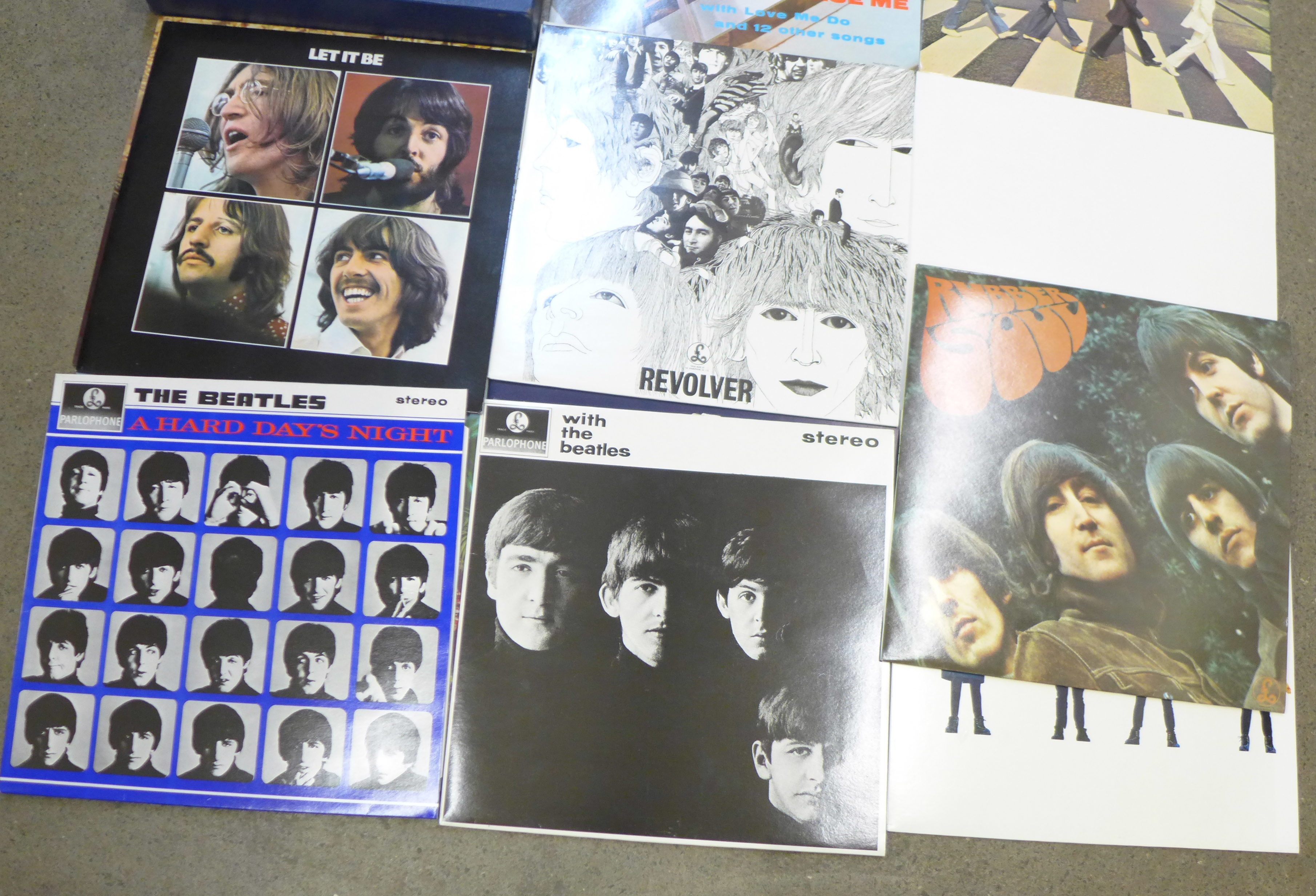 The Beatles Collection, all thirteen LPs, - Image 2 of 2