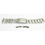A Rolex bracelet strap, 558,