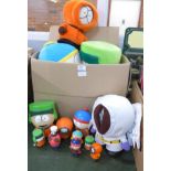 South Park soft toys and plastic figures