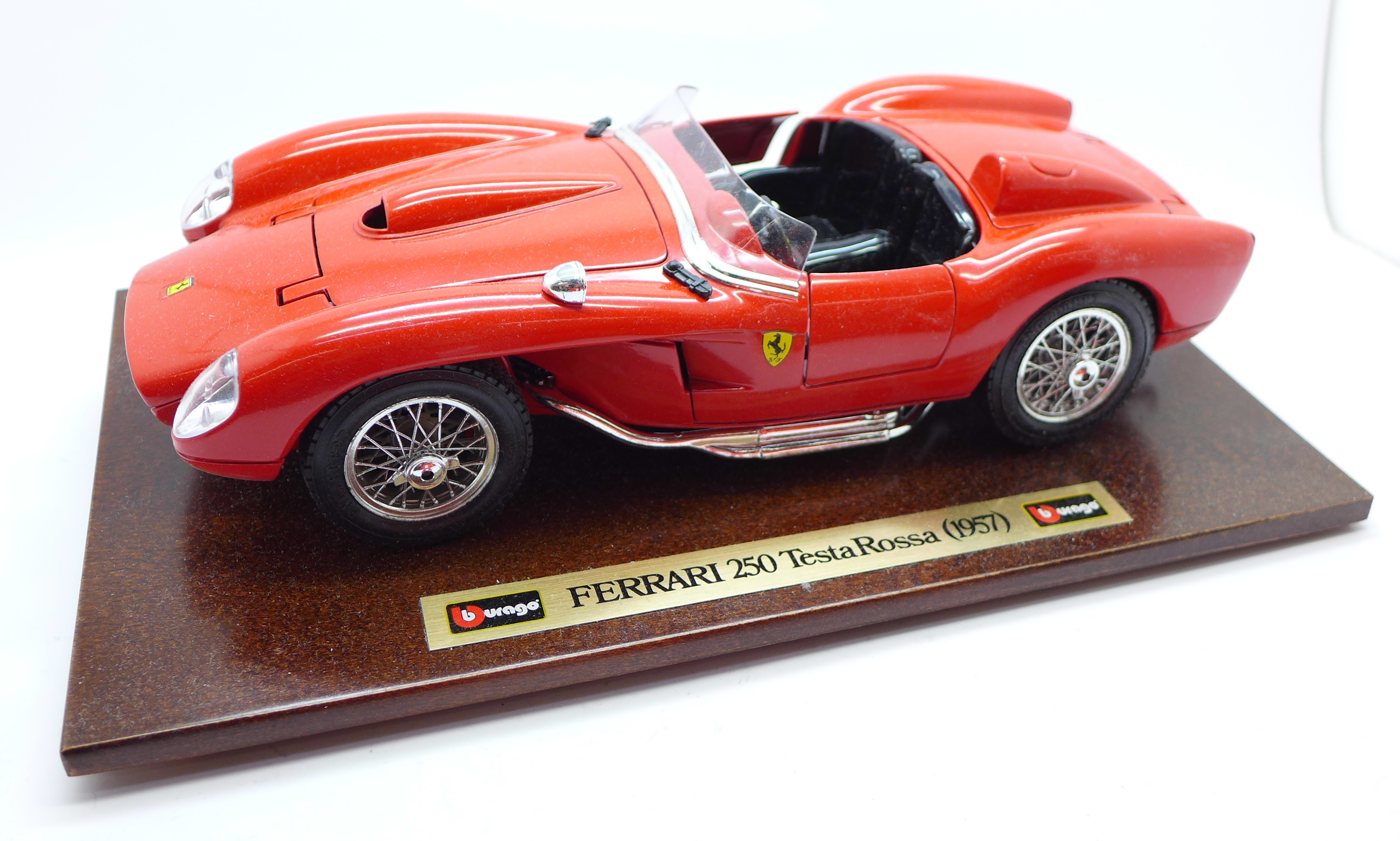 A Burago Ferrari 250 Testa Rossa 1957,