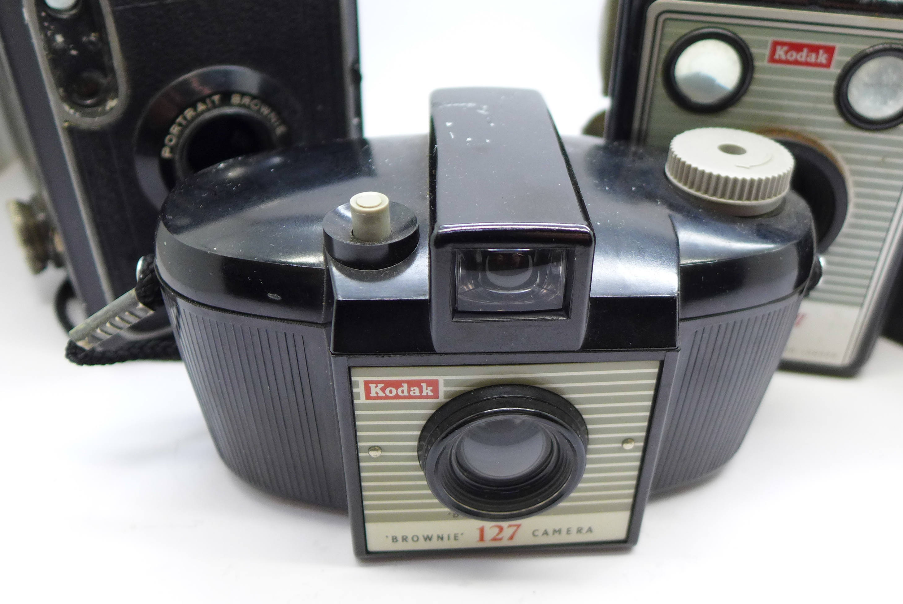 Four Kodak cameras, two No. - Image 2 of 2