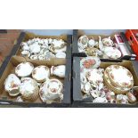 A very large collection of Royal Albert Old Country Roses china, tea and dinnerware,