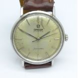 A gentleman's Omega Seamaster wristwatch,