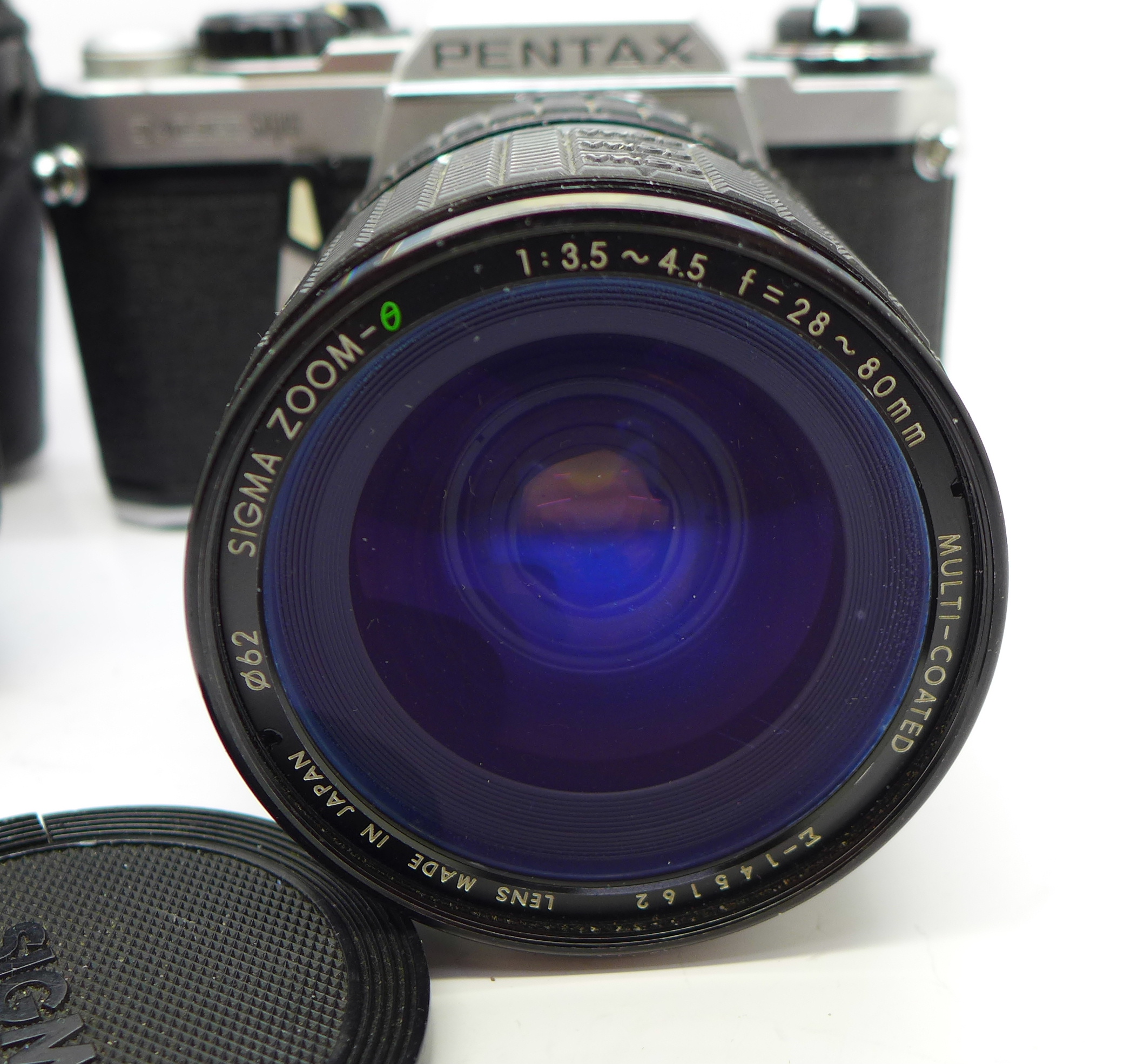 A Pentax ME Super camera with Sigma 28-80mm f3.5-4. - Image 3 of 3