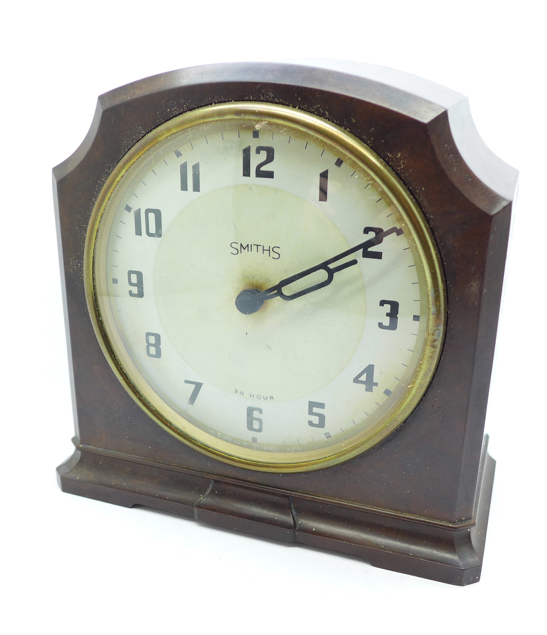 A Smiths Bakelite 30 hour clock