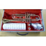 A Corton trumpet,