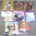 LP records, John Mayall, Led Zeppelin II, Jefferson Airplane, Elton John,