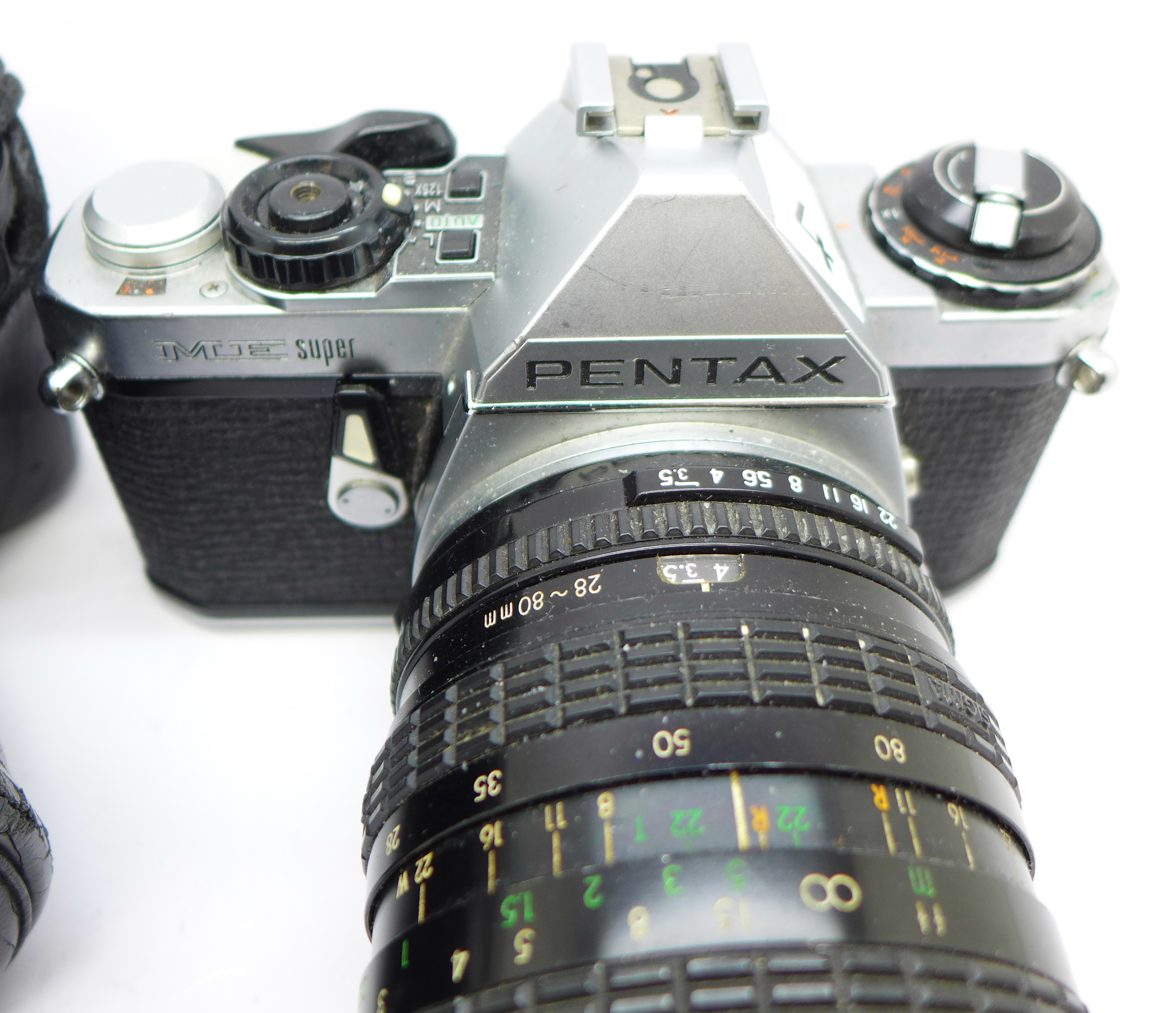 A Pentax ME Super camera with Sigma 28-80mm f3.5-4. - Image 2 of 3