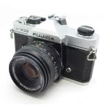 A Fujica ST605 camera with Fujinon 55mm f2.