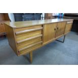 A teak sideboard