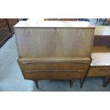 A teak bureau