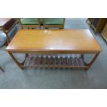 A G-Plan teak coffee table