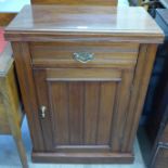 An Edward VII mahogany cupboard