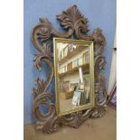 A large French style mirror