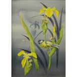Robin Gibbard (1930 - 2014), Summer Yellows, watercolour, 36 x 25cms,