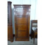 A large Victorian mahogany cupboard