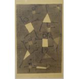 A Paul Klee print, Tanze von Augst,