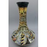 A Moorcroft Prestige vase, Venice by Night, 2001, designed by Shirley Hayes, trial piece, 47.