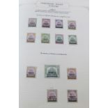 Stamps:- Commonwealth stamp collection in album covering ASIA area with good FEDERATED MALAY STATES,