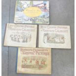 Randolph Caldecott's Graphic Pictures, More Graphic Pictures and Last Graphic Pictures,