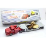 A Dinky Supertoys Mighty Antar, low loader with propeller, 986,