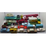Dinky, Corgi and other die-cast model vehicles, mainly 1960's,