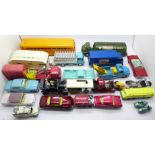 Dinky, Corgi and other die-cast model vehicles, mainly 1960's,