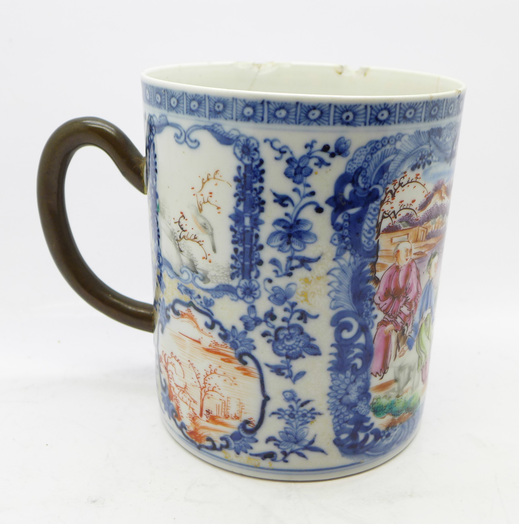 A Qianlong Chinese mug,