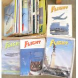 A collection of Flight and Aircraft Engineer magazines,