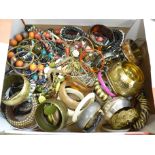 Costume bangles, etc.