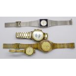 Four wristwatches to include a gentleman's Rotary, a lady's Rotary,