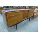 A Stonehill Furniture teak and walnut sideboard