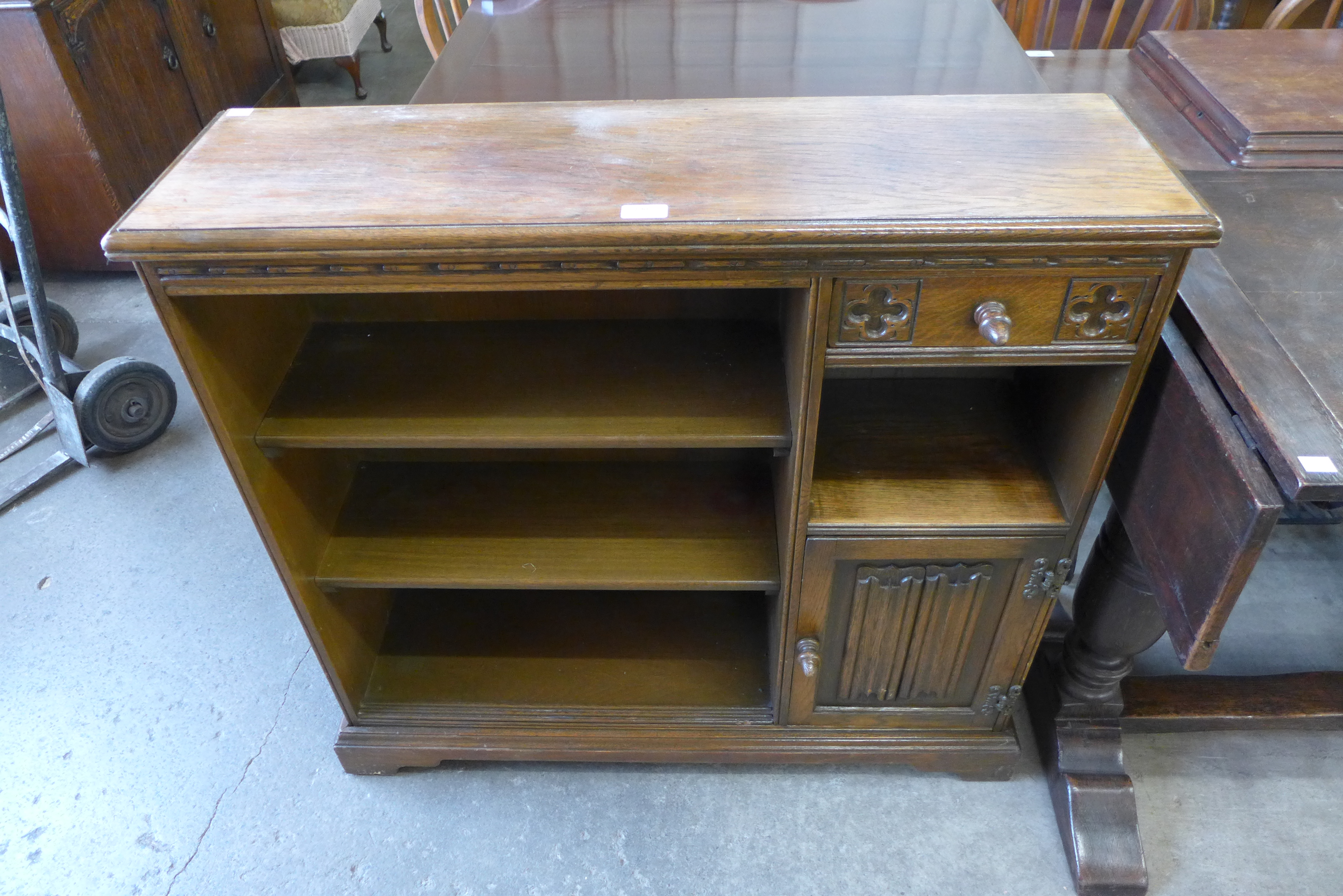 An Old Charm oak bookcase