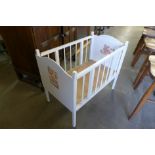 A vintage doll's cot