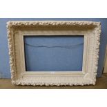 A painted picture frame