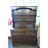 An oak dresser