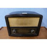 A vintage Bush Bakelite radio