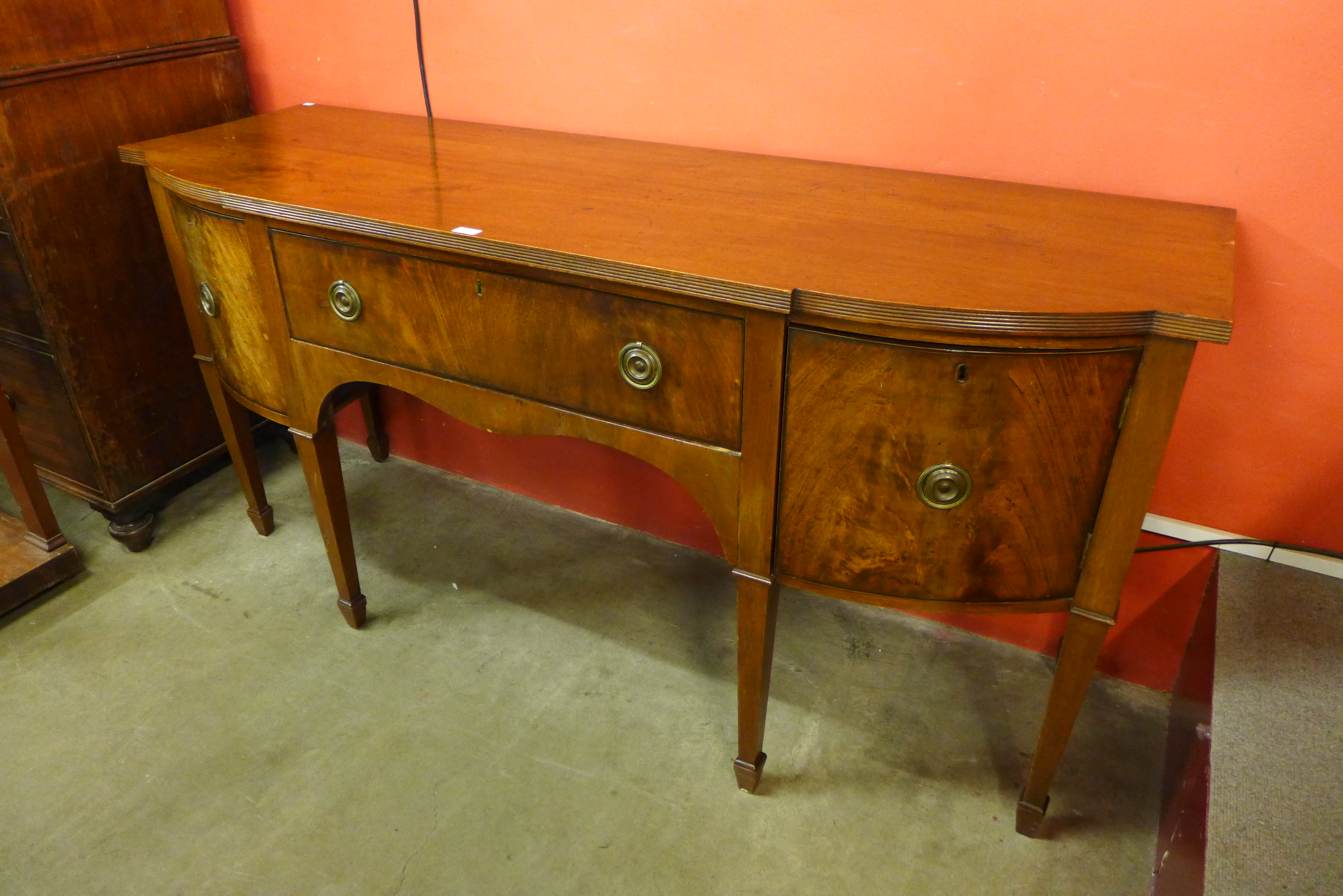 A George III mahogany breakfront sideboard - Image 2 of 2