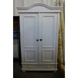 A French painted armoire