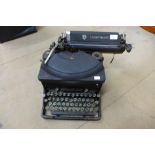 An Underwood typewriter