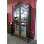 A 19th Century French rosewood armoire