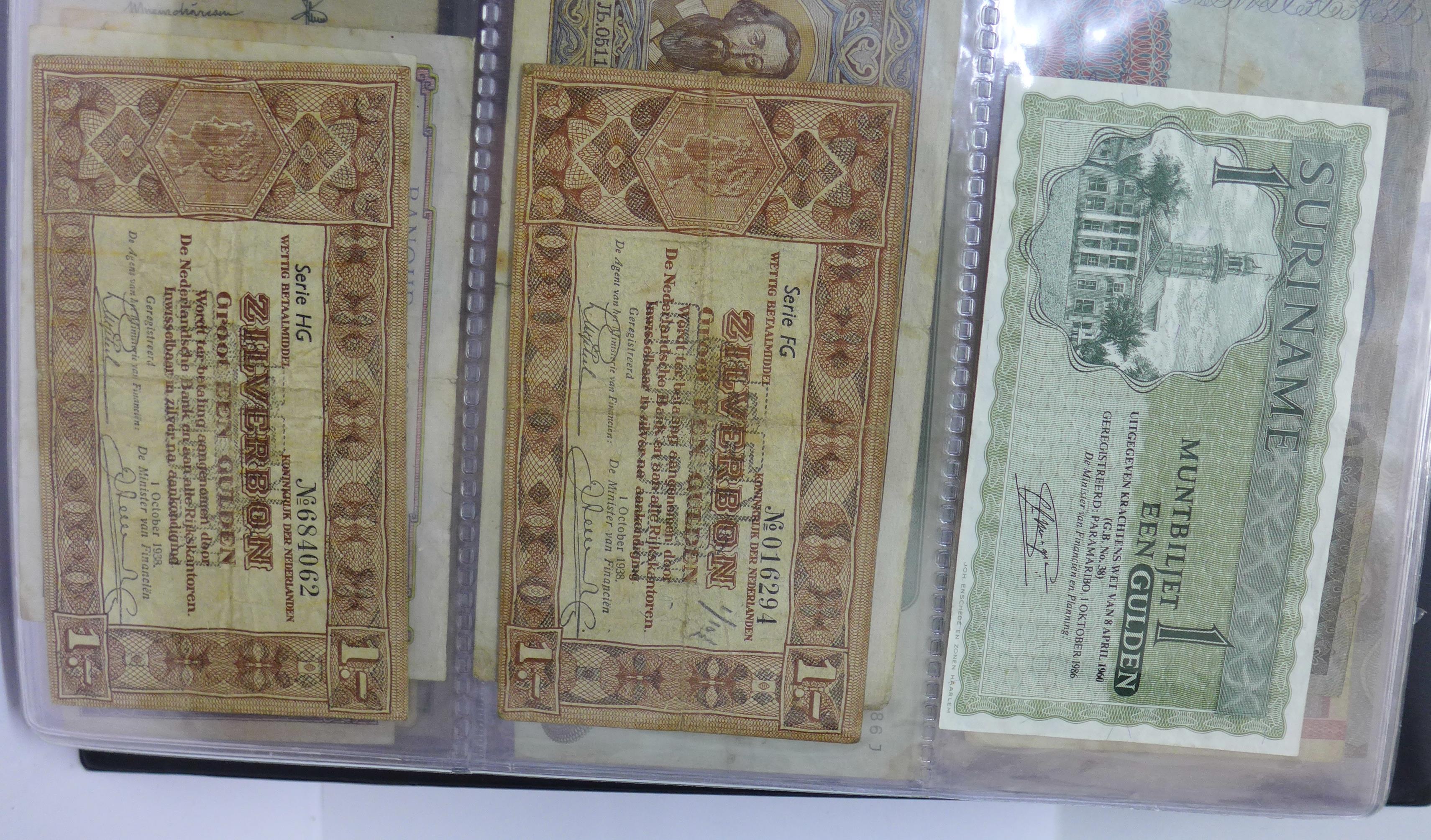 An album of banknotes, - Image 12 of 46