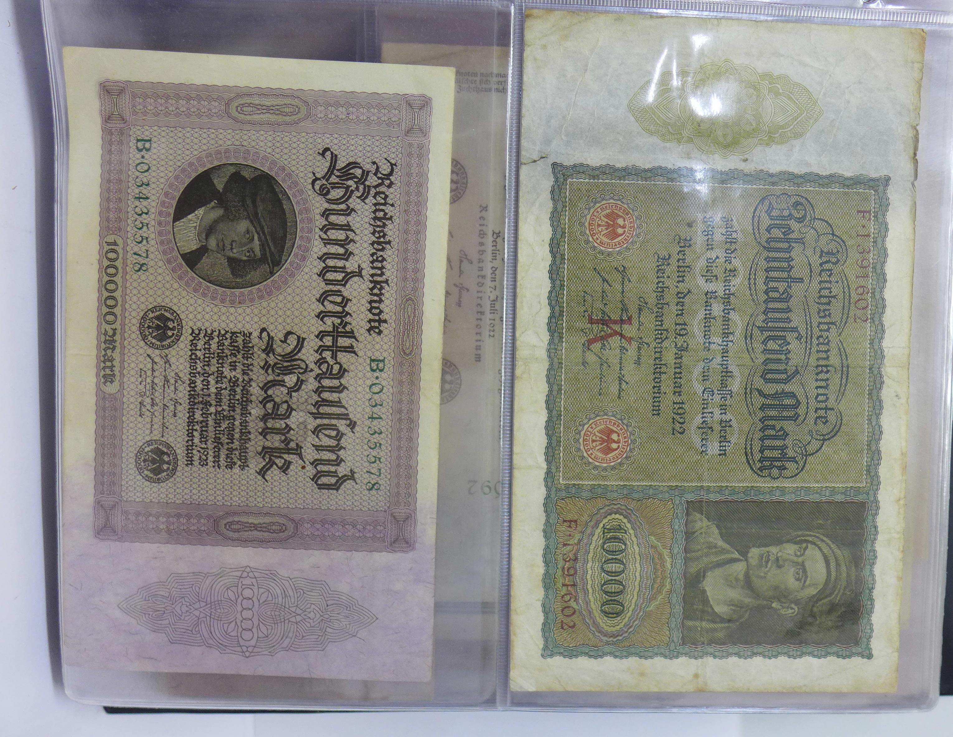 An album of banknotes, - Image 5 of 46