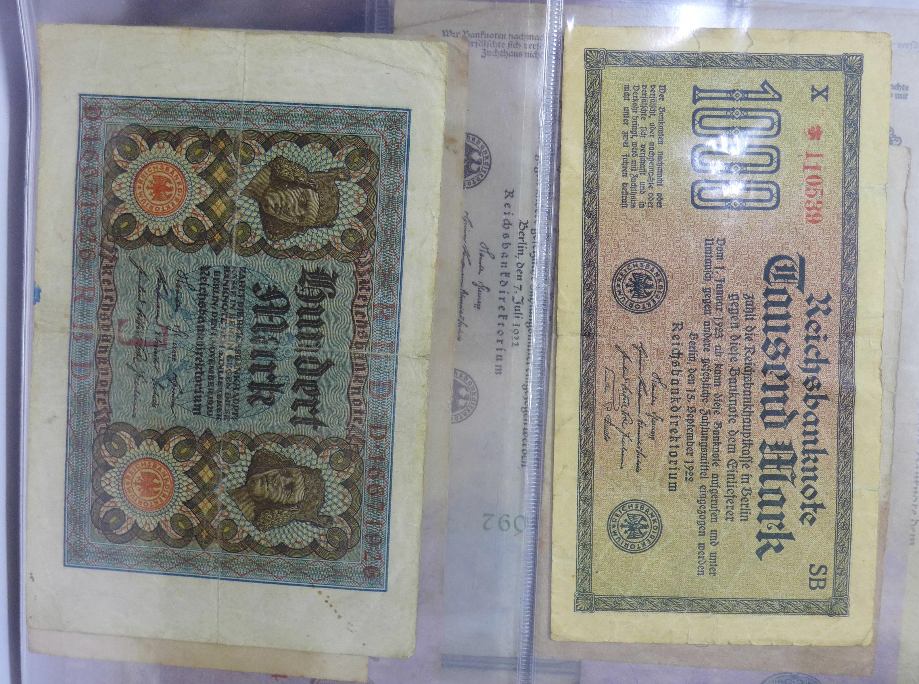 An album of banknotes, - Image 6 of 46