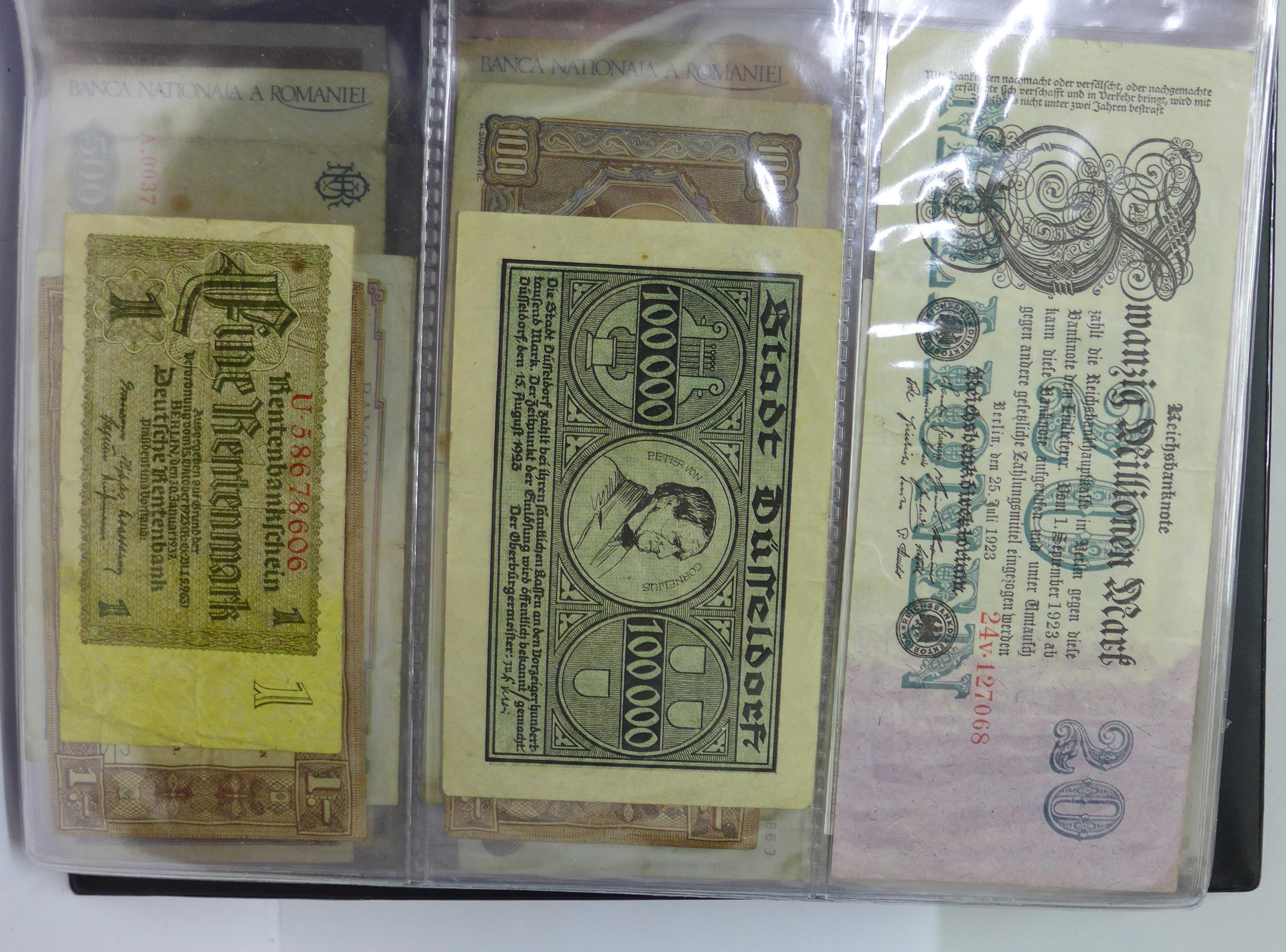 An album of banknotes, - Image 11 of 46
