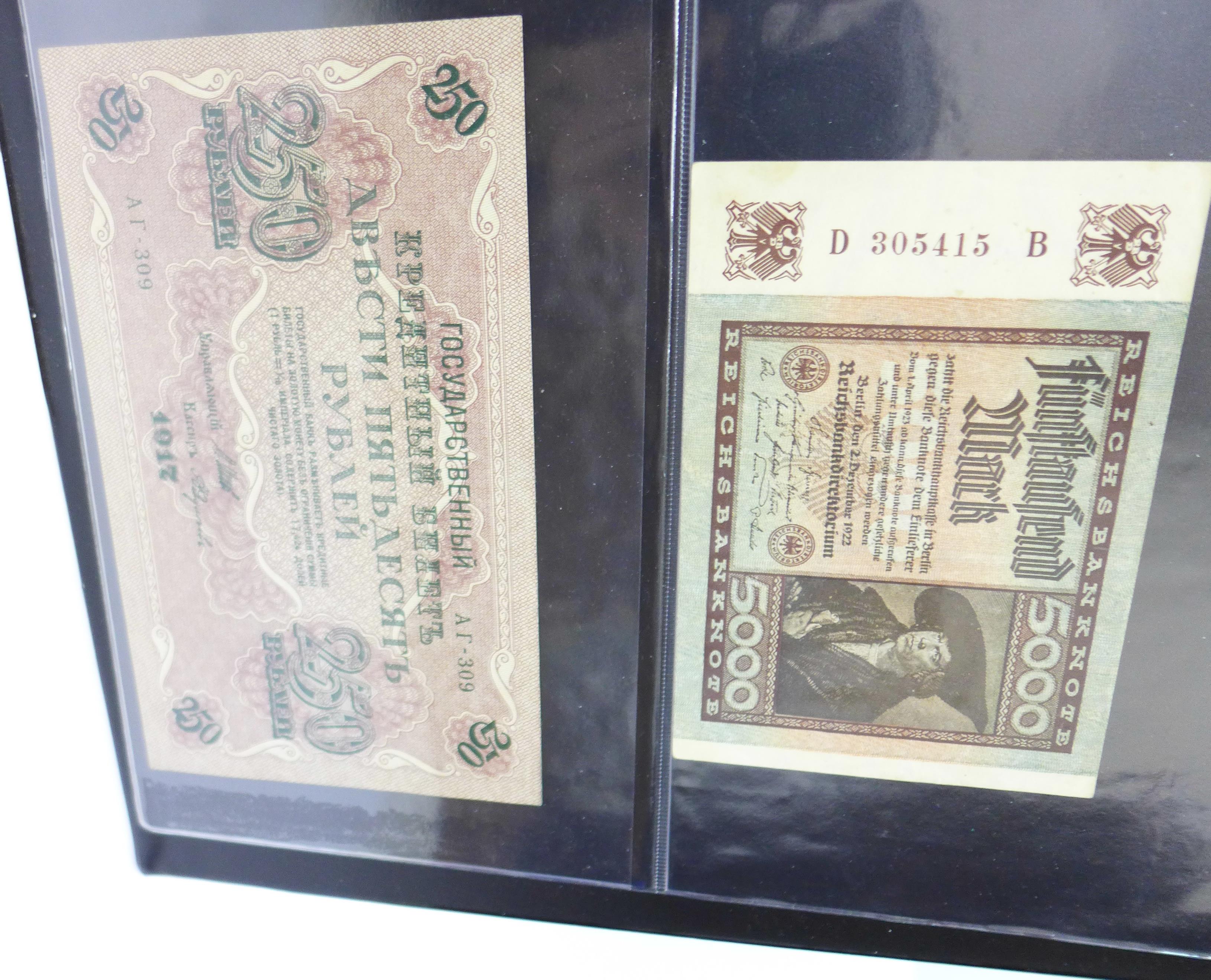 An album of banknotes, worldwide, - Image 32 of 32
