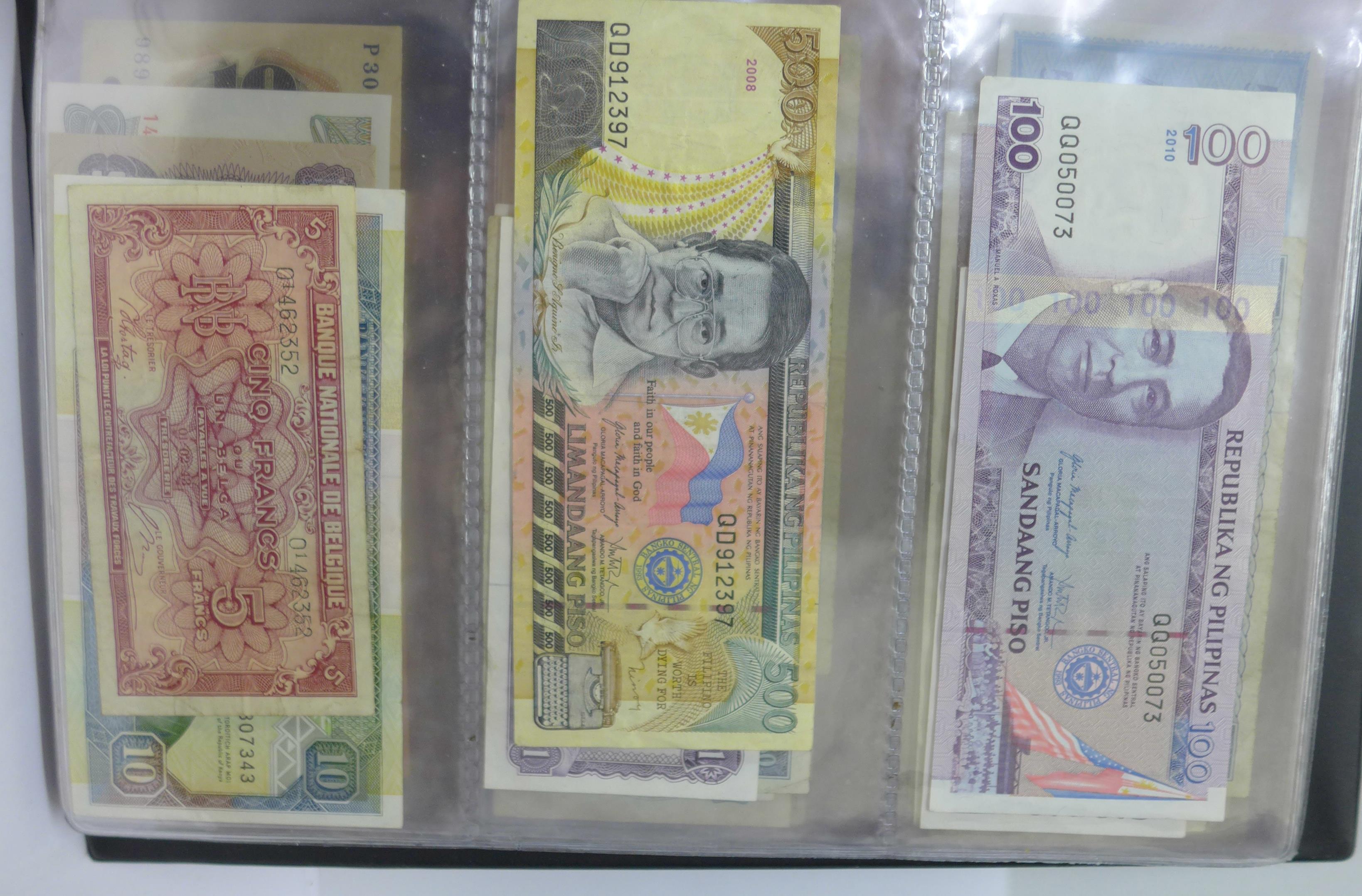 An album of banknotes, - Image 25 of 46