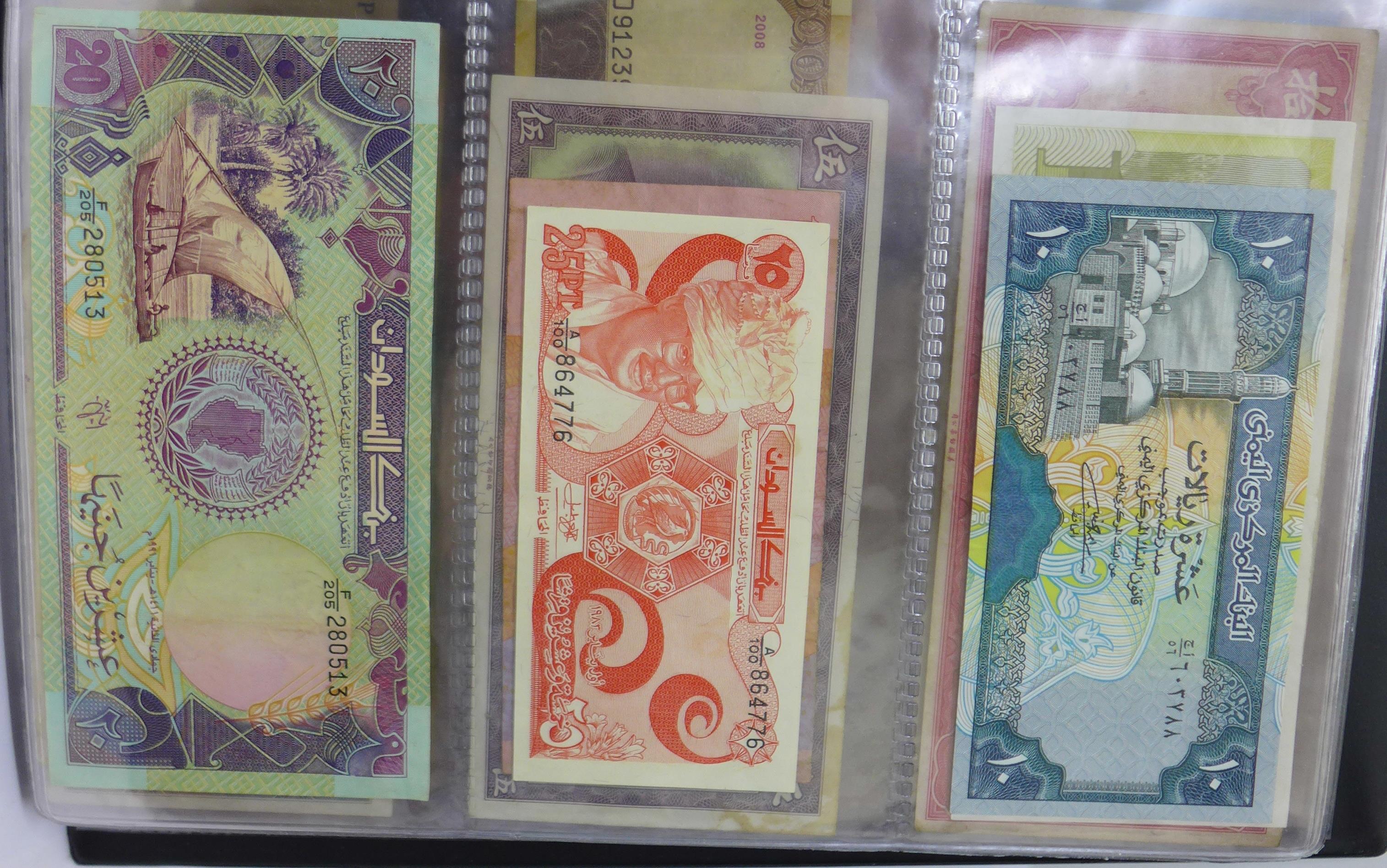 An album of banknotes, - Image 22 of 46