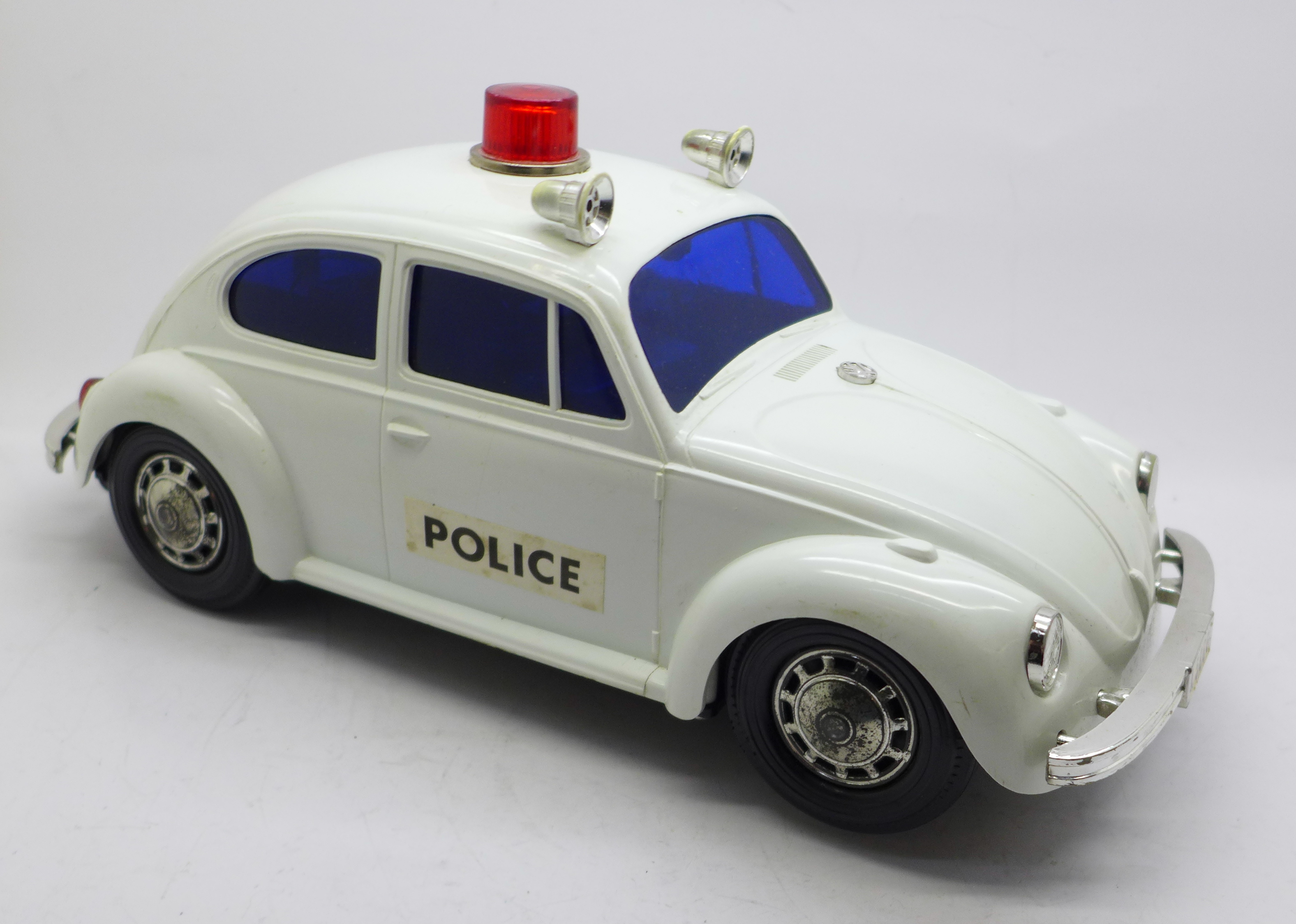 An Alps battery operated Volkswagen Police car, boxed, - Image 2 of 5