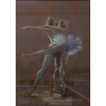 * Hutchinson, study of ballet dancers, pastel, 63 x 46cms,